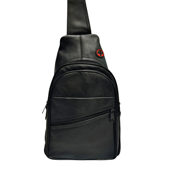Cross Chest Bag black - Image 5