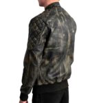 Leather Bomber Jacket - Image 2