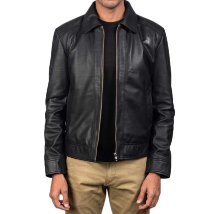 Inferno Black Leather Jacket