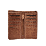 Mens Leather Long Wallet