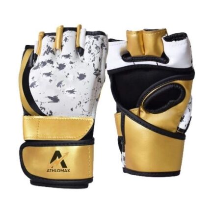 BlitzX MMA Gloves Golden Leather