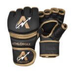 IronX MMA Gloves Golden