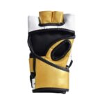 BlitzX MMA Gloves Golden Leather - Image 3