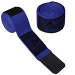 Athlomax Professional Boxing Hand Wraps Blue - Image 2