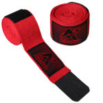 Athlomax Professional Boxing Hand Wraps Red - Image 2