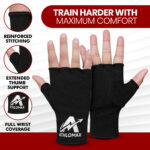 AthloMax HI Inner Gloves Hand Wraps – Ultimate Hand & Knuckle Protection - Image 4