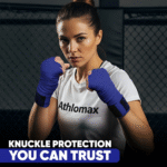 Athlomax Professional Boxing Hand Wraps Blue - Image 7